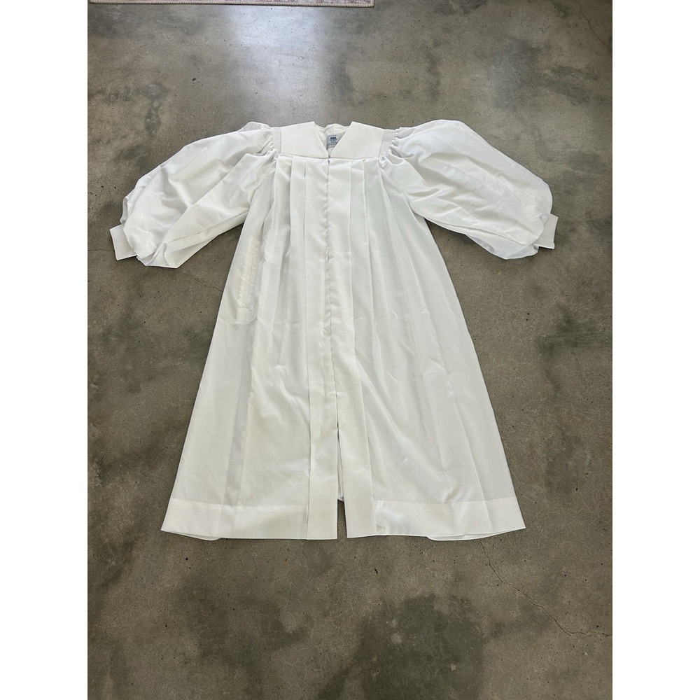 Vintage Murphy Pastoral Robe White Clergy Choir Religious